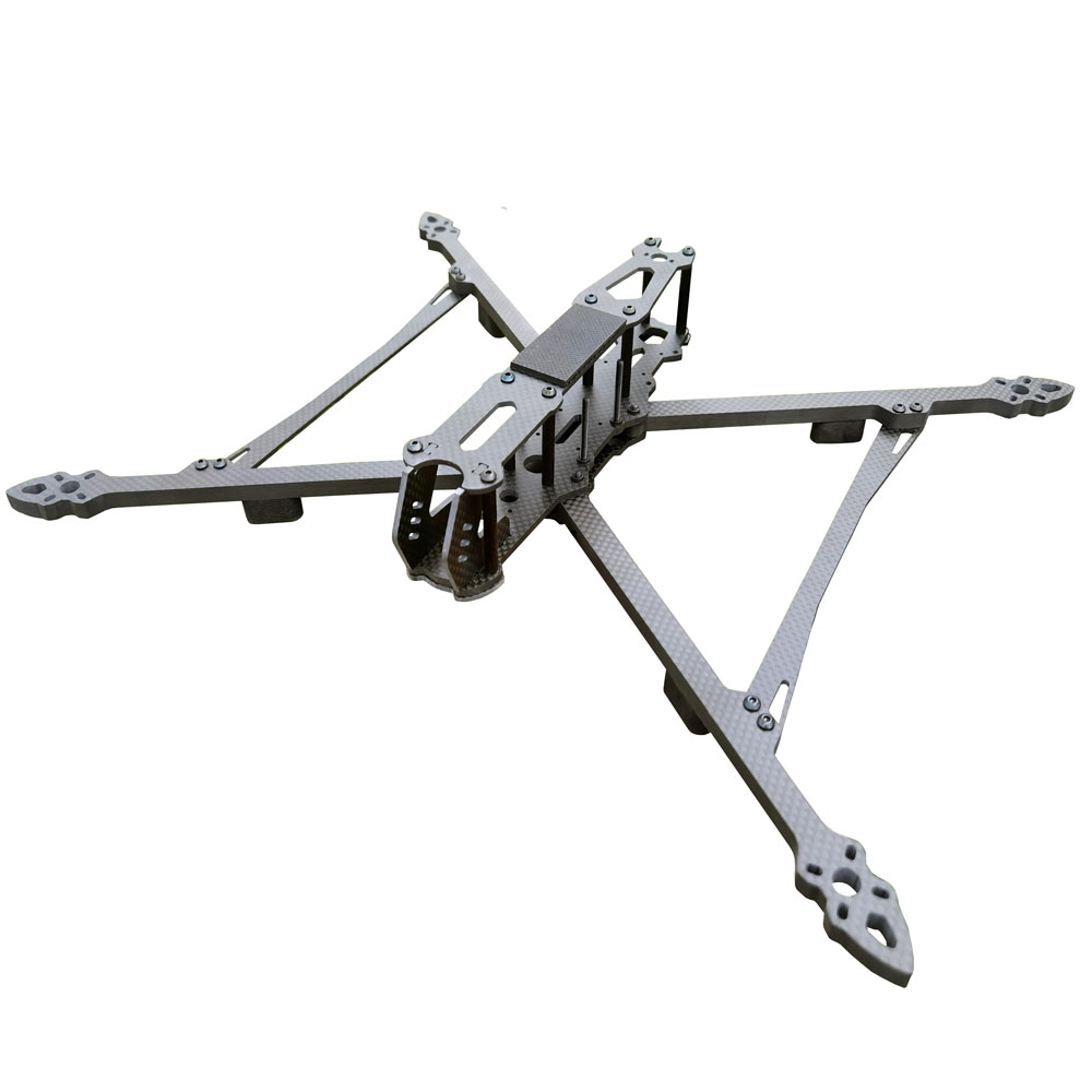 طقم إطار من ألياف الكربون لطائ - مراجعة Drone Kit Fpv وسعره