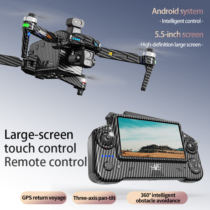 AE60 نظام تحديد المواقع بدون ط - مراجعة Drone Kit Professional وسعره