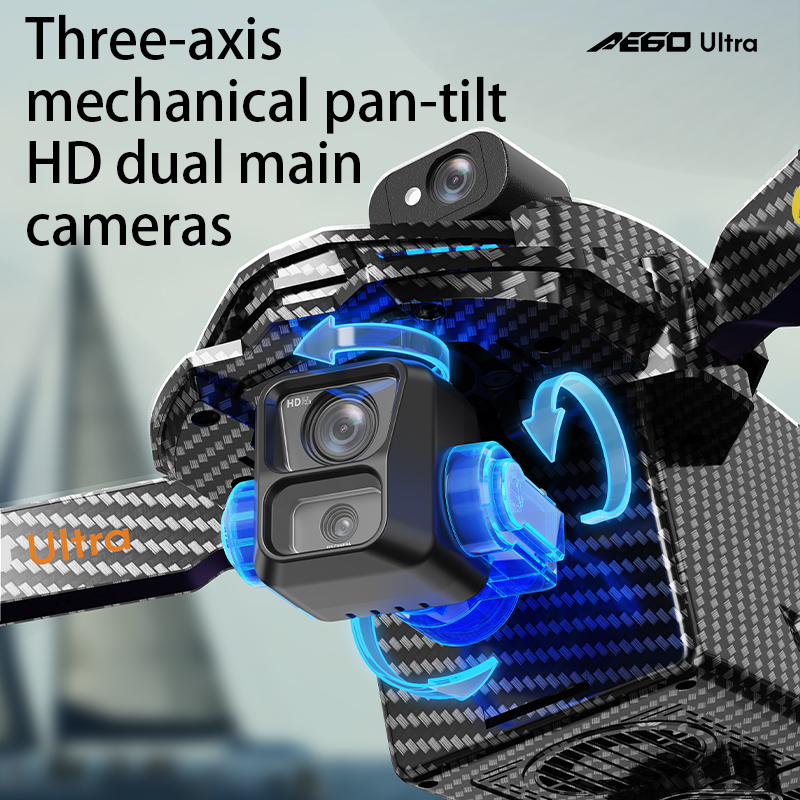 AE60 نظام تحديد المواقع بدون ط - مراجعة Drone Kit Professional وسعره